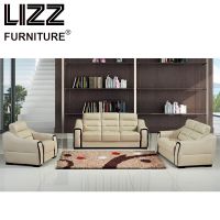 Miami Office Furniture Leather Sectional Sofa Set