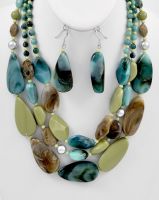 Glass beaded Fashion Necklace