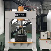 200 Tons Forklift Tire Press Machine For Disassembling Solid Tires
