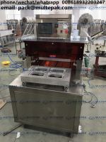 MULTEPAK High quality vertical MAP vacuum tray sealer for raw meat and cooked meat packaging