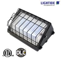 90W LED Wall Parking Lot Lights, 100-277VAC, Glass Refractor, 5 Years Warranty