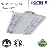 Lightide Slim 2INCH LED High Bay Lights / 150W/ 200-480vac/ 5 yrs Warranty