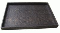 Sell antique leather tray
