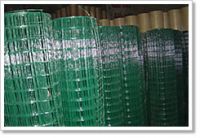 The manufacturer specialized in PVC coated welded mesh