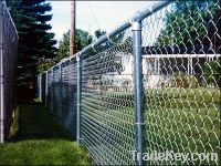 Sell chain link fence, PVC coated chain link fence