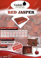 Tonnes of Red Jasper stone for sell