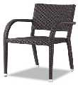 popular rattan garden dining chair for sale