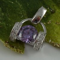 Sell Sterling Silver Pendant with gemstone