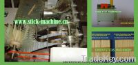 Sell wood ice cream sticks machinery, production line