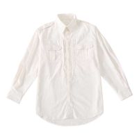 Plus size cotton oxford shirt.