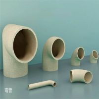 Refractory foundry yellow ceramic elbow casing