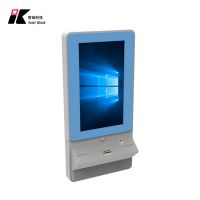 Wall-mounted self service 21.5'' information kiosk