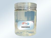 Final-setting silicone oil