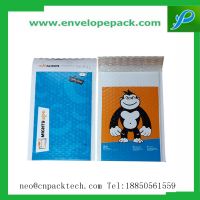 Co-extruded Poly Padded Bubble Envelopes Custom Courier Packaging Business Mailers With Bubble Cushion