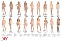 Jolly mannequins-skin color realistic female mannequins collections