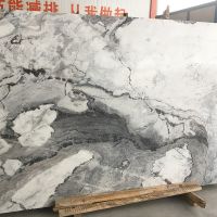 China hot product black and white marble slabs