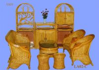 Sell rattan table and chair sets