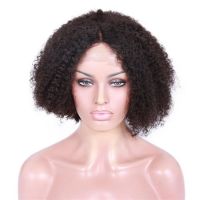 Sell Premier Best Selling Indian Remy Short Afro Kinky Human Hair Wig For Black Women