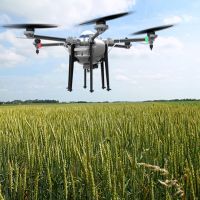 sell 10KG Agriculture Spraying Drone Carbon Fiber Frame Agriculture 6 rotor UAV