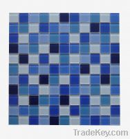 Sell glass mosaic/ slate blended glass mosaic