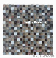 sell glass blend stone mosaic