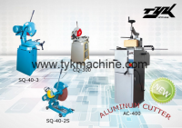 pvc / aluminum alloy window & door cutting machine with wood worktable