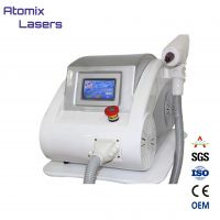 Hot sale portable 1064nm 532nm q switch nd yag laser equipment for home and salon use