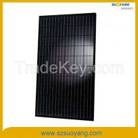 Black Mono Solar Panels