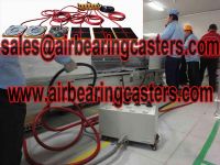 Air caster systems features
