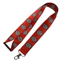 Dye sublimation Lanyard with Metal Hook and Safety Breakaway Clip