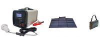 300/ 500W High Quality Portable Solar Power Supply System for home light, car charging