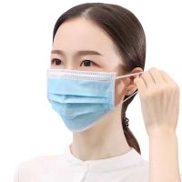 High Quality cheap PPE 3 ply earloop face mask disposable