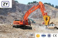 75mm chisel rock hammer SB43 type silent hydraulic breaker hammer