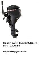 Mercury 9.9 HP 4-Stroke Outboard Motor 9.9EXLHPT