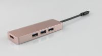 Alibaba best seling new trend USB-C Hub 5V-20V PD charging function for type-c laptop