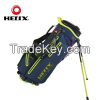 Helix tee golf pouch bag legs, fashinal polyeaster double golf bag orga