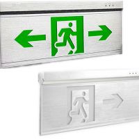 Recessed LED emergency Light Exit Sign light lamp