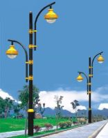 Ip65 220V double light heads led garden lamp Light energy saving