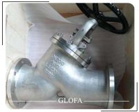 OS&Y CS A216 WCB CL150 Flanged Y Type or Inclined Globe Valve