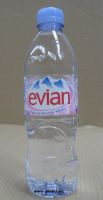 Natural Mineral Evian Water in  Pet bottles
