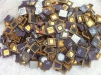 Pentium Pro Gold Ceramic CPU scrap