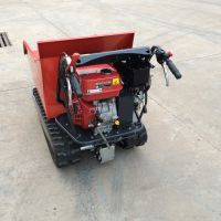 Great Quality hydraulic 500kg 6.5HP mini Dumper/ Transporter crawler with CE fromChina