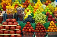 Fresh and dried fruits and vegetables