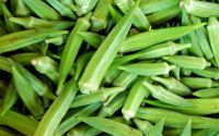 wholesale fresh , dry and frozen whole okra for sale.