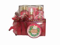 Sell Bath Gift Set(Color/Fragrance:Red/Pomegranate)