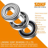 SDKF 6205-2RS-ZZ high speed motor bearings deep groove ball bearing