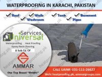 Waterproofing in Karachi, Lahore, Islamabad, Pakistan
