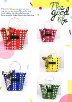 New color straw woven bags from Guangzhou Guangxin Leather, China