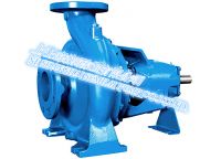 End-suction water pump