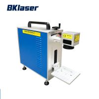 Portable small mini fiber laser marking machine for phone case metal products